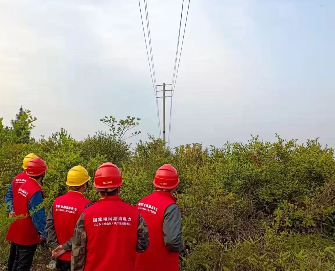 清明防山火、保供电，国网道县供电公司在行动