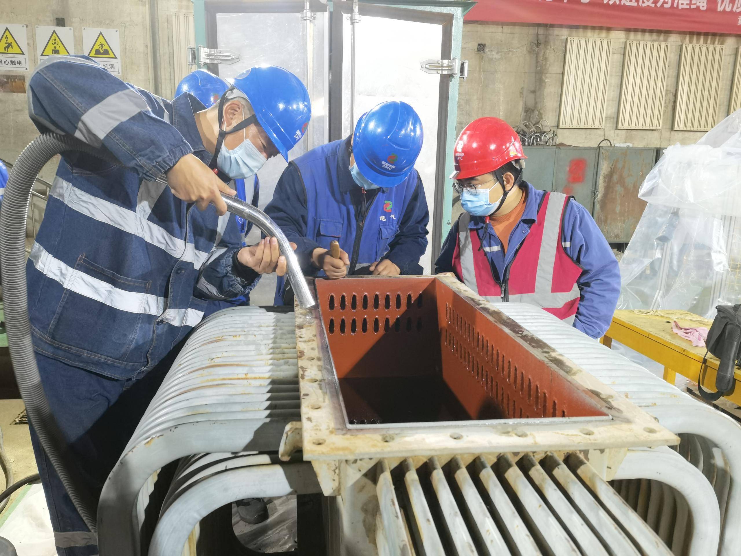 青铜峡水电站3号机B级检修工作拉开序幕