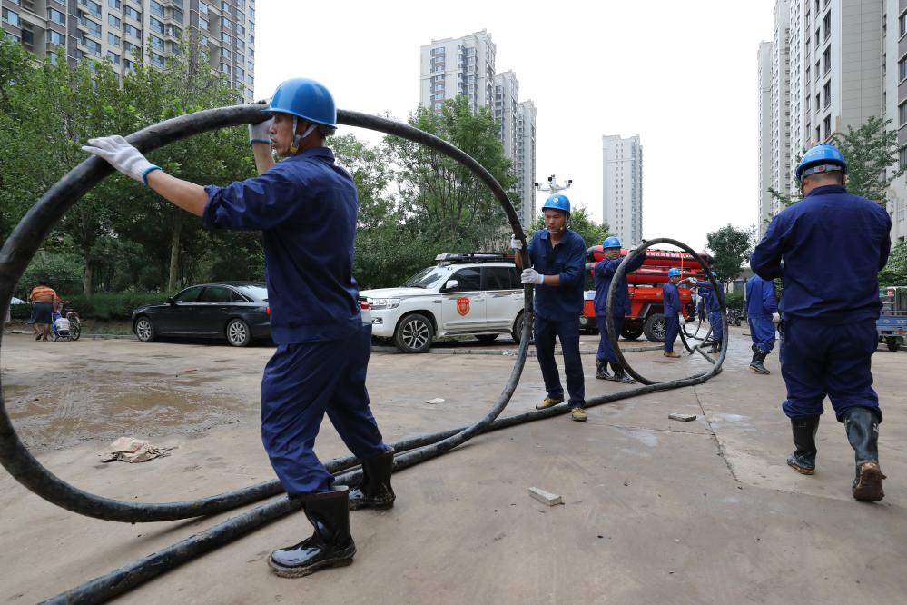 电来了，光就来了——河北涿州加快电力设施抢修见闻