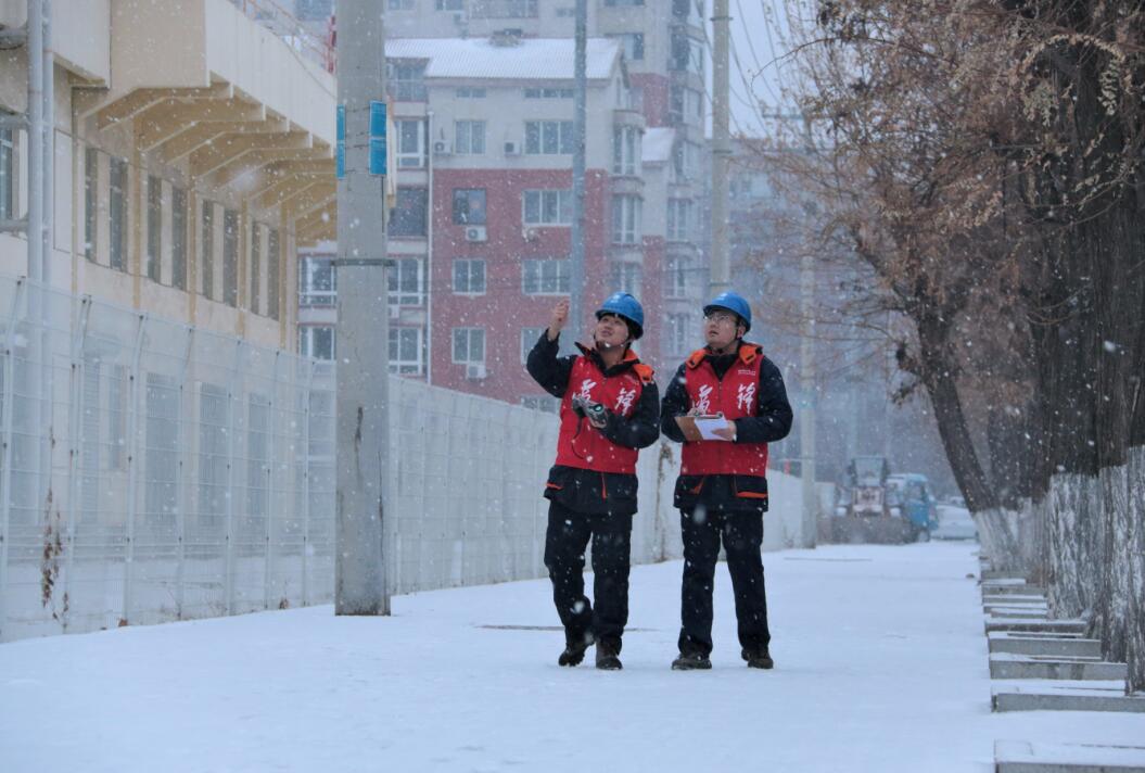 国网大石桥市供电公司：战风雪斗严寒 特巡保供护民生