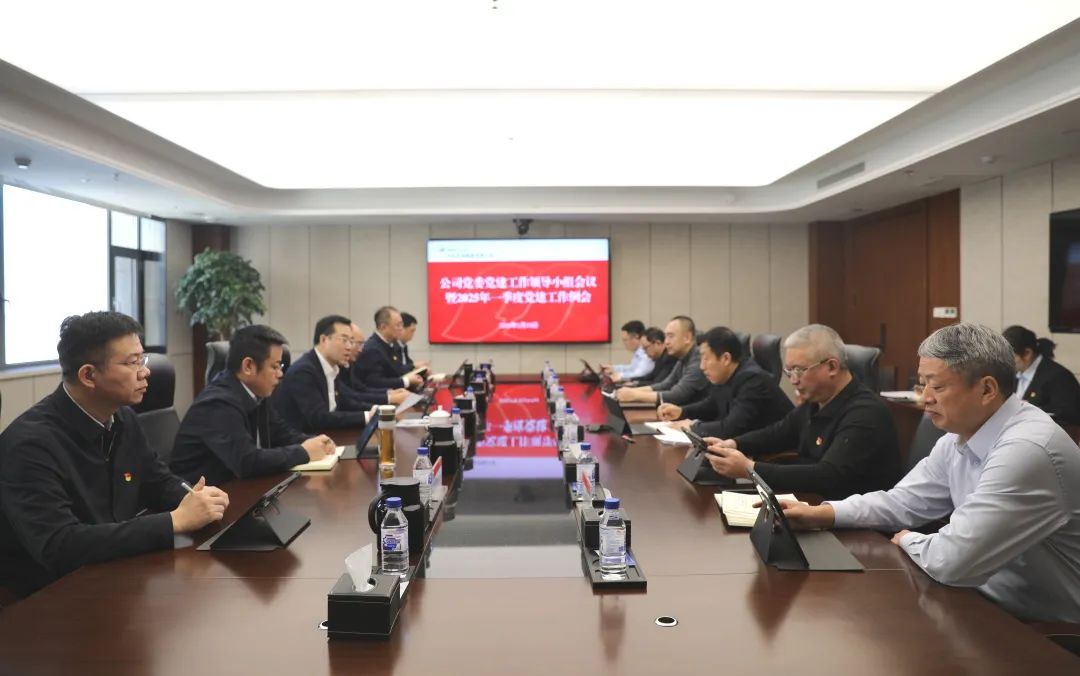 华电吉林公司召开党建工作领导小组会议暨一季度党建工作例会